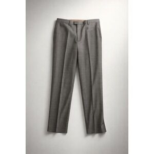 Banana Republic Standard Fit Grey Wool Blend Dress Pants Mens 38x32 Collegiate